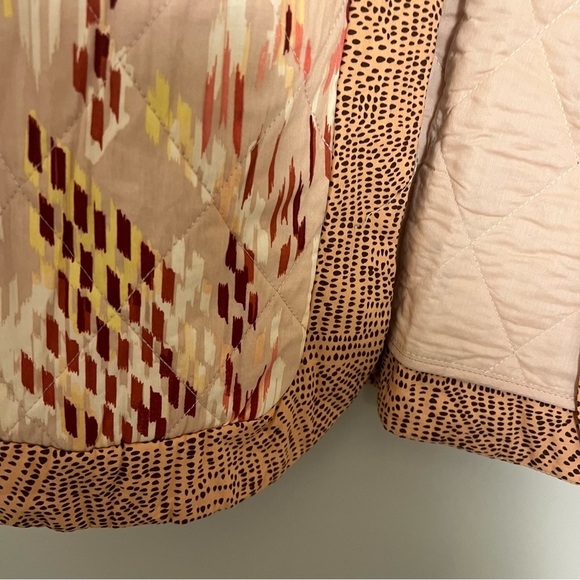 Knox Rose Aztec & Animal Print Patterned Quilted Jacket Size XL Grannycore - Picture 4 of 10